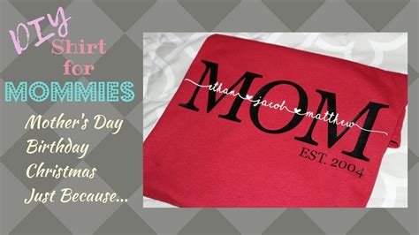 We did not find results for: DIY MOM Shirt | HTV | Cricut Design Space | Mothers Day ...