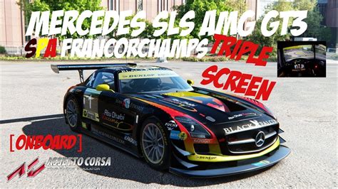 Assetto Corsa Mercedes SLS AMG GT3 Spa Francorchamps Onboard