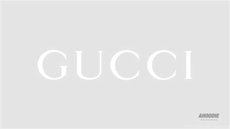 White Gucci Logo Wallpapers On Wallpaperdog