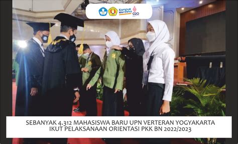 Sebanyak Mahasiswa Baru Upn Verteran Yogyakarta Ikut Pelaksanaan