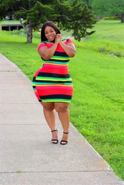 Curvy Women Ssbbw Ebony Curves Bodycon Dress Celebrities Beauty Black Celebrity