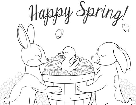 Download and print these spring pictures to color coloring pages for free. April Coloring Pages - Best Coloring Pages For Kids