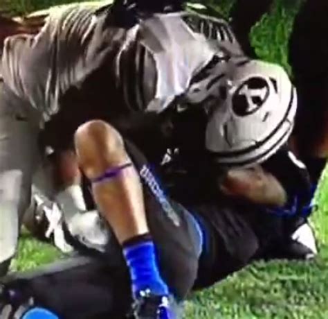 Ol Ului Lapuaho Won T Be Suspended By Byu For Saturday S Below The Belt Punch The Spun What S