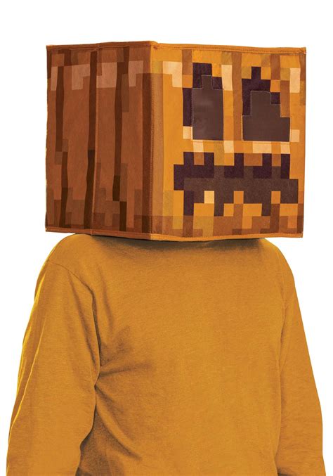 Jack Olantern Minecraft Block Head