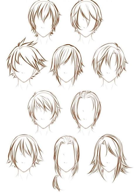 Hair Hair Boy Hair Drawing Anime Boy Hair How To Draw Hair