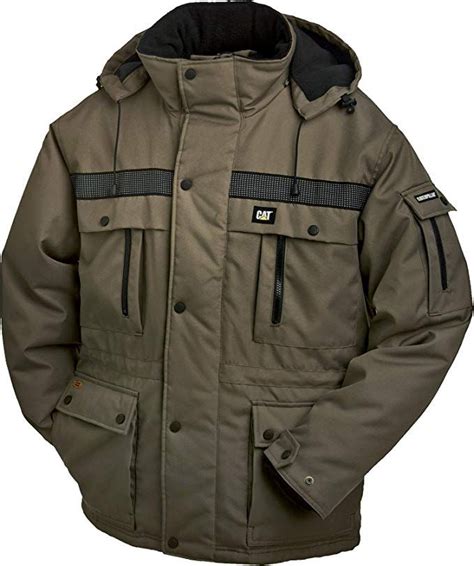 Caterpillar Mens Heavy Insulated Parka Regular And Big And Tall Sizes