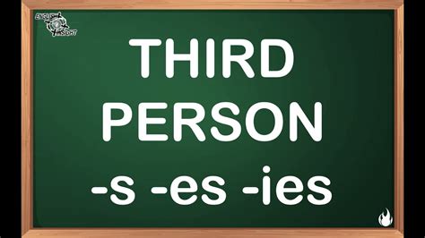 Third Person Simple Present Rules Youtube