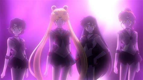 Sailor Moon Crystal Act 22 The Sailor Guardians With A New Background