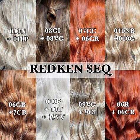Redken Color Formulas Hair Color Formulas Lowlights Redken Toner