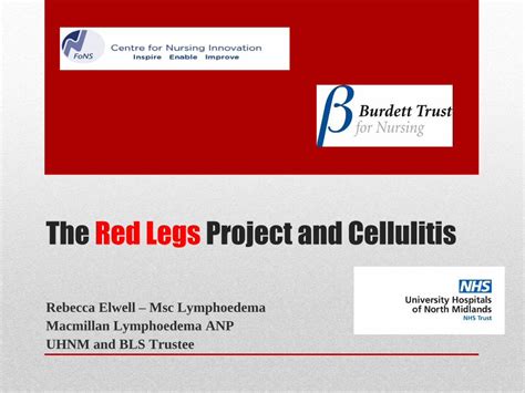 Pdf The Red Legs Project And Cellulitis Lnni Legs 1eg Tinea