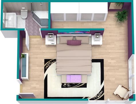 See pictures of master, small & square bedroom layouts for let's take a look at some of the most popular bedroom layout ideas. Bedroom Floor Plan | RoomSketcher