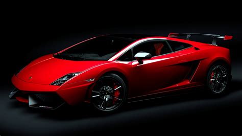 Обои Lamborghini Gallardo Red Superleggera Lp560 4 красная