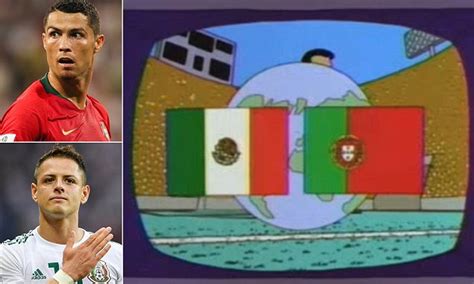 Has The Simpsons Predicted A World Cup Final Of Mexico Vs Portugal
