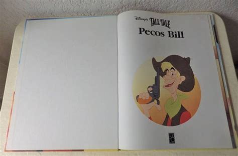 Book Pecos Bill Disneys Tall Tale 1994 Edition Large Etsy