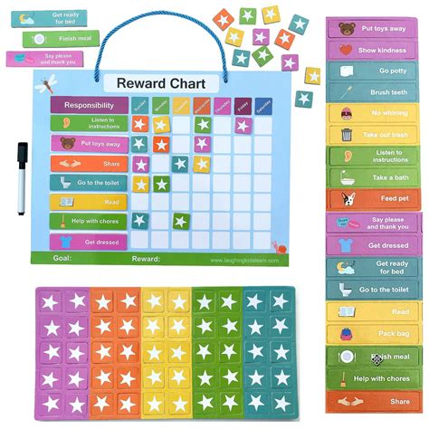 Buy Star Magnetic Reward Chart Parents Can Use This Responsibility