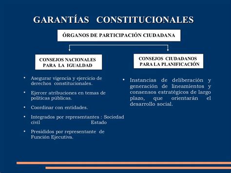 Garantías Constitucionales