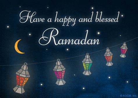 Here's wishing you blessed and wealthy ramadan. "Ramadan Wishes" | Ramadan eCard | Blue Mountain eCards