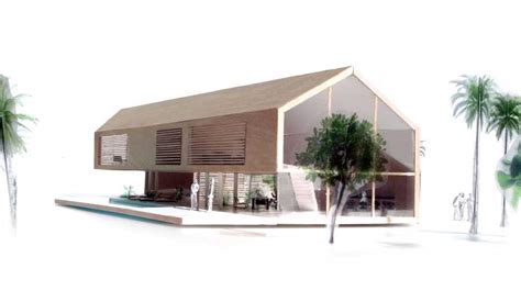 Original house design on a small triangular lot. Triangular House, Ecuador Property: WE architecture - e-architect