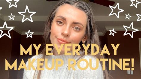 Everyday Makeup Routine Natural Dewy Makeup Tutorial Youtube