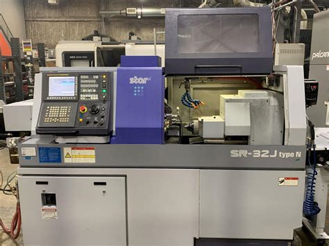 Star Sr 32j Type N Used Cnc Swiss Type Automatic Lathe For Sale 2016