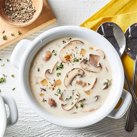 Creamy Cremini Mushroom Soup Recipe
