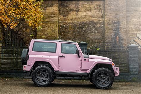 Pink Jeep Wrangler Looks Like Barbies Off Road Weekend Warrior