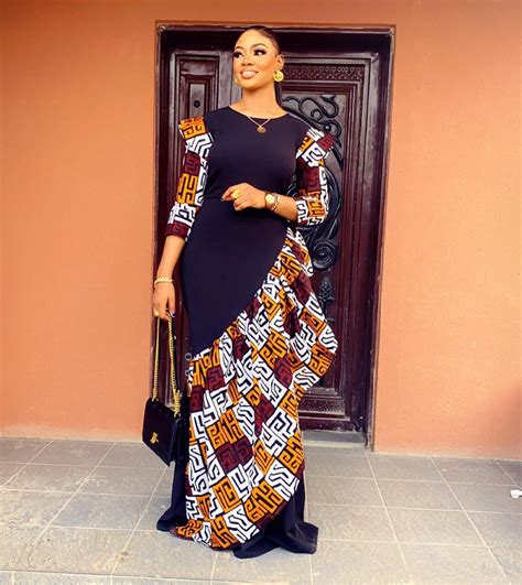 Latest Ankara Straight Long Gown Styles See 40 Special Ankara Long