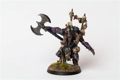 Beastlord for my new Beasts of Chaos army complete! : r/ageofsigmar