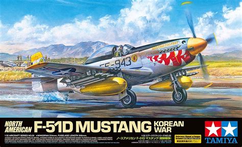 North American F 51d Mustang Korean War 132 00160328 Plastikové