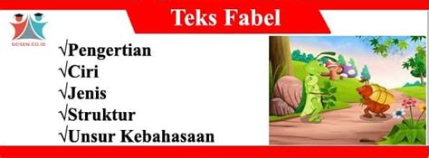 Pengertian teks cerita fabel juga disebut sebagai cerita moral karena didalamnya mengandung pesan yang berhubungan dengan moral. Materi Fabel Kelas 7 - Guru Ilmu Sosial