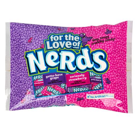 Ferrara 1 Bag For The Love Of Nerds Tiny Tangy Crunchy Candy