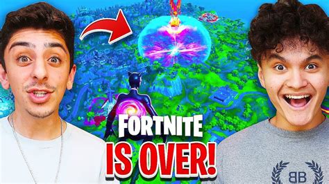Faze Clan Reacts To The End Of Fortnite Goodbye Youtube