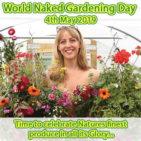 World Naked Gardening Day First Tunnels My XXX Hot Girl