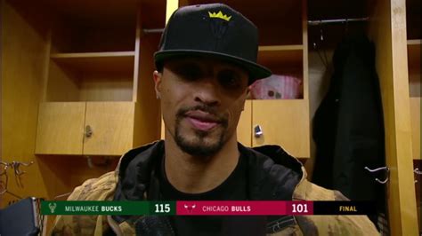 Bucks George Hill On The Advice Giannis Gave Him During Warmups YouTube