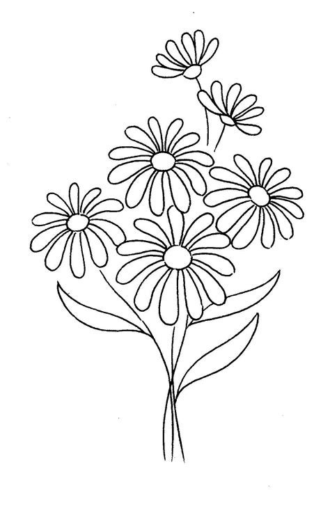 Aesthetic colors are artistic, visually appealing colors that bring beauty to a room. abstract daisy drawing - Google Search | Daisy drawing, Flower drawing, Daisy flower drawing