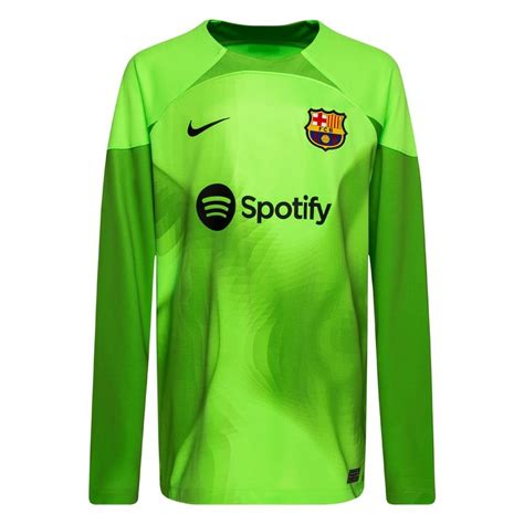 Barcelona Goalkeeper Shirt Home Spotify 202223 Kids