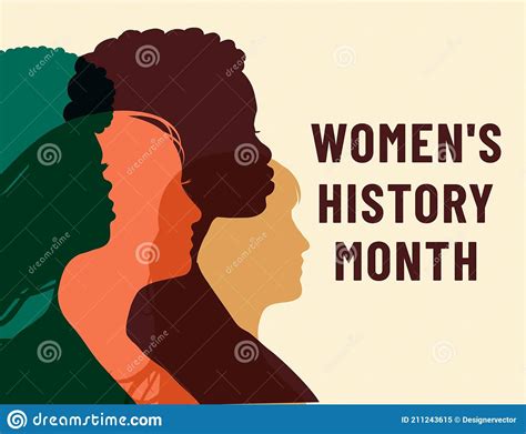 Womens History Month Women S Day Poster Different March 211243615