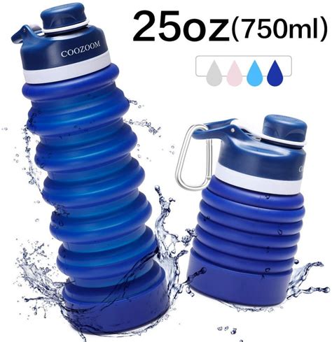 This foldable water bottle is made of transparent tritan copolyester, which is odorless and tasteless, safe and healthy to drink. 10 Best Collapsible Water Bottles In 2020: Buying Guide ...