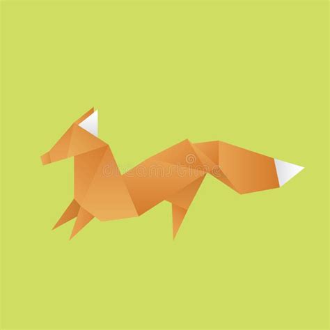 Animal Cartoon Origami Icon Vector Stock Vector Illustration Of