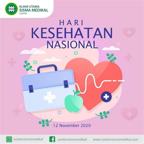 Selamat Hari Kesehatan Nasional November Klinik Sunter Sisma