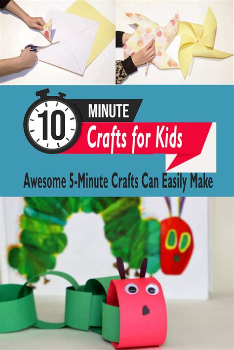10 Minute Crafts For Kids Awesome 5 Minute Crafts Can Easily Make 10