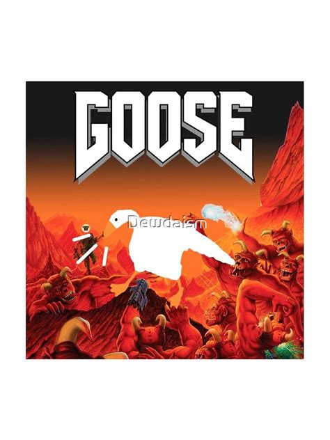 Untitled Goose Doom Iphone Case And Cover By Dewdaism Redbubble