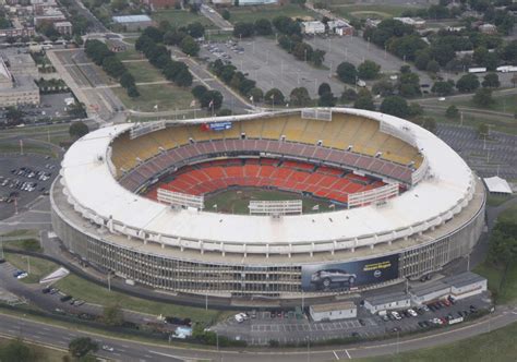 Photographic Images Aerial View Of Rfk Stadium Us Capitol Washington Monument And Dc Photo Print
