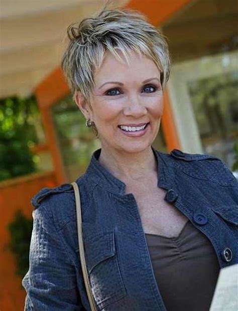 Ladies Short Pixie Hairstyles Over 40 To 50 Years Hairstyles