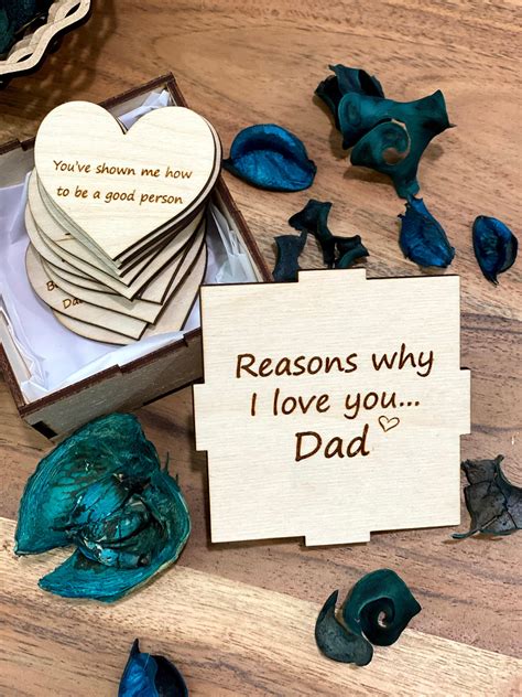 10 Reasons Why I Love You Fathers Day T For Dad Etsy