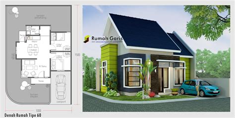 Dengan menggunakan denah ini sebagai acuan, maka solusi tentang lahan sempit tapi tetap mendambakan punya rumah lapang bisa terwujud. 45 Konsep Terkini Denah Rumah Minimalis Posisi Hook