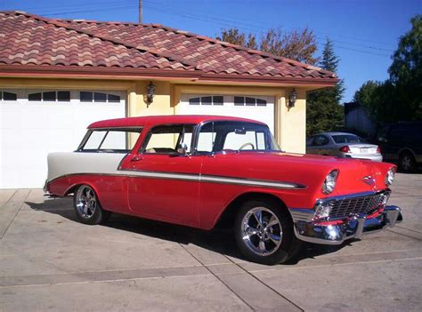 56 Chevy Nomad Wagon Chevrolet Classic Cars Wagon