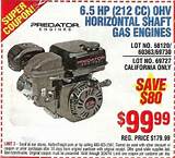 Images of Gas Engines Harbor Freight