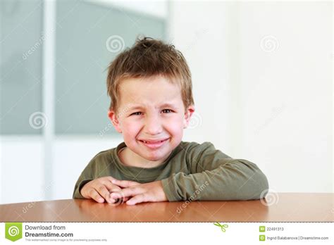 Sad Boy Crying Stock Image Image Of Lonely Frustrated