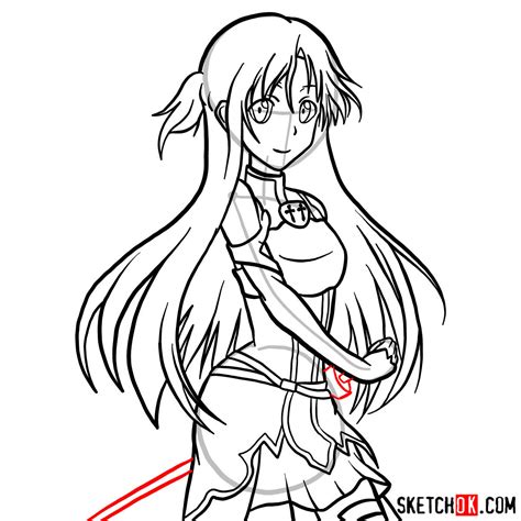 Mastering The Art Of Drawing Asuna In Three Quarters View